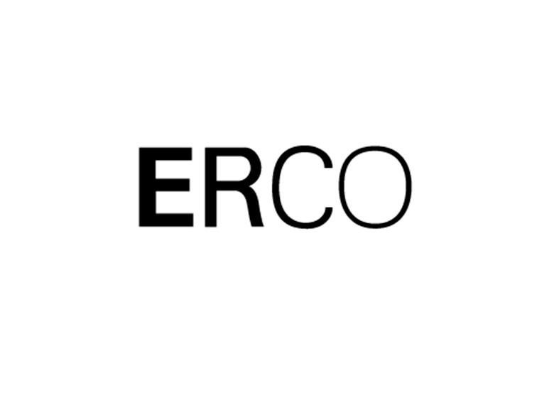 Ein Logo von der Firma ERCO.