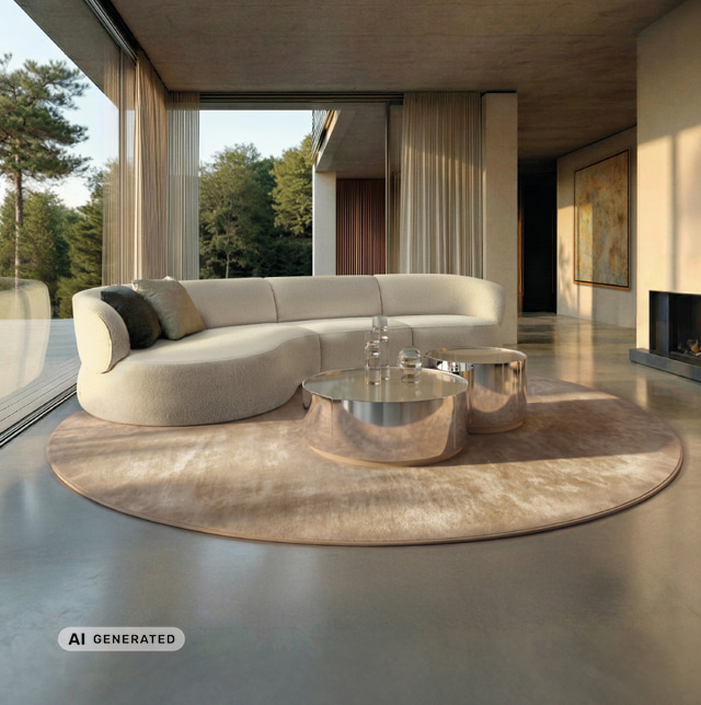 Sofa im Wohnzimmer