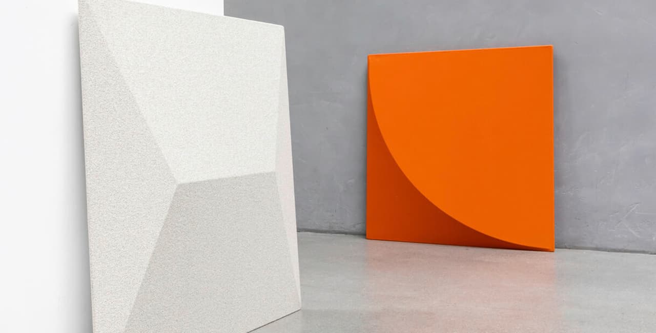 Eine Aufnahme von zwei verschiedenen Acoustic Panels.