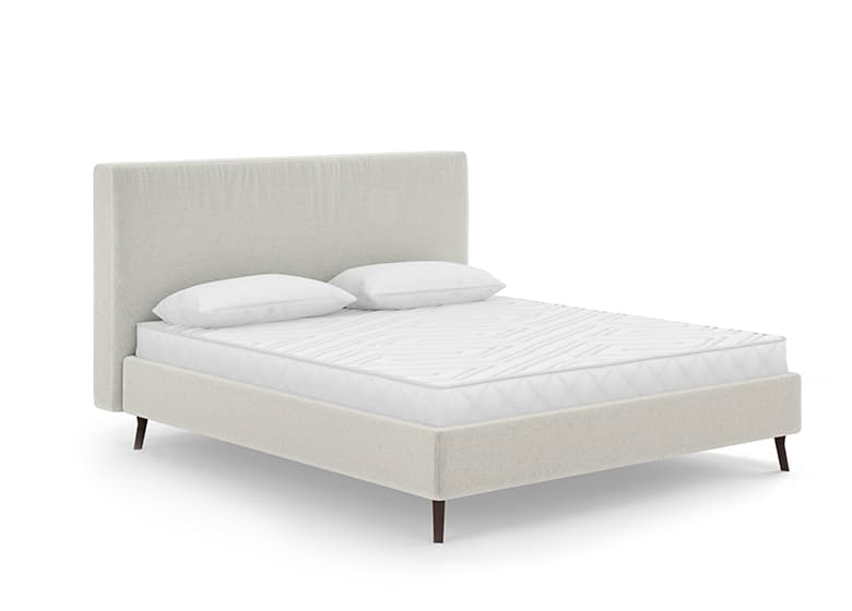 Freisteller eines bodenfreien Boxspringbetts