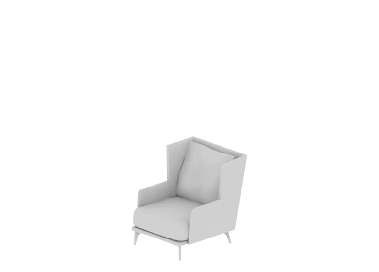 Freisteller Sessel Polo Lounge mit Lehne