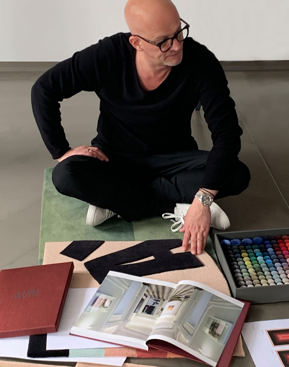 Designer in Arbeitssituation