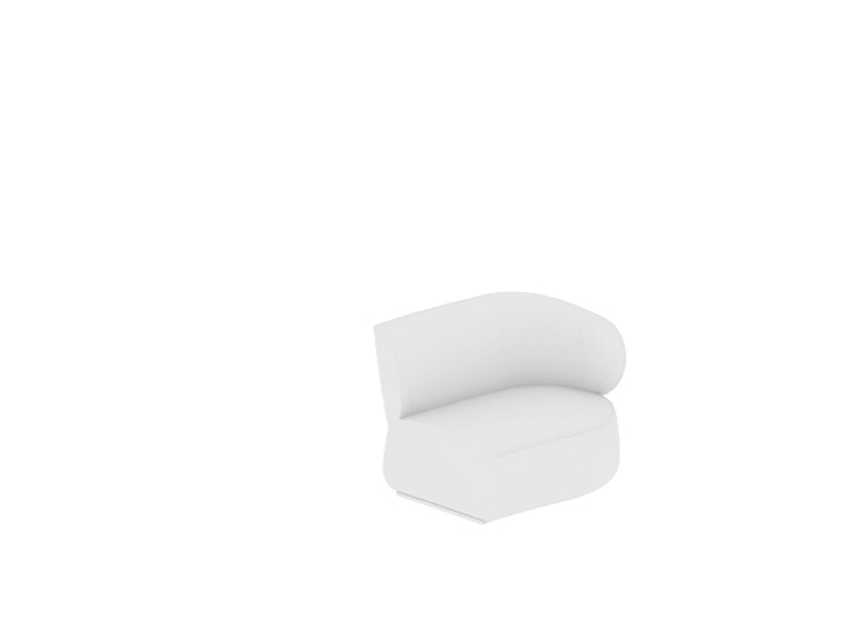 3D-Bild Abschlusselement rechts 