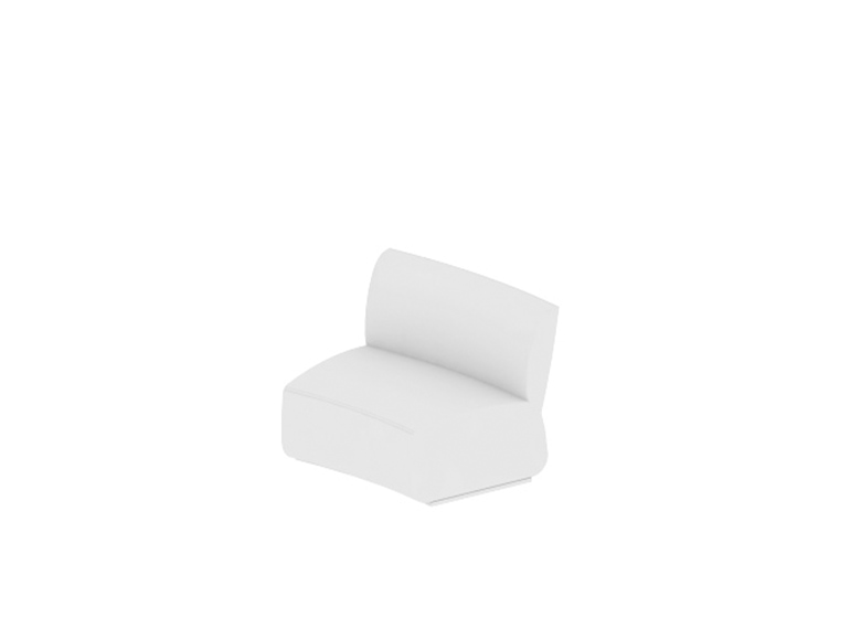 3D-Zeichnung Anbauelement 20° 