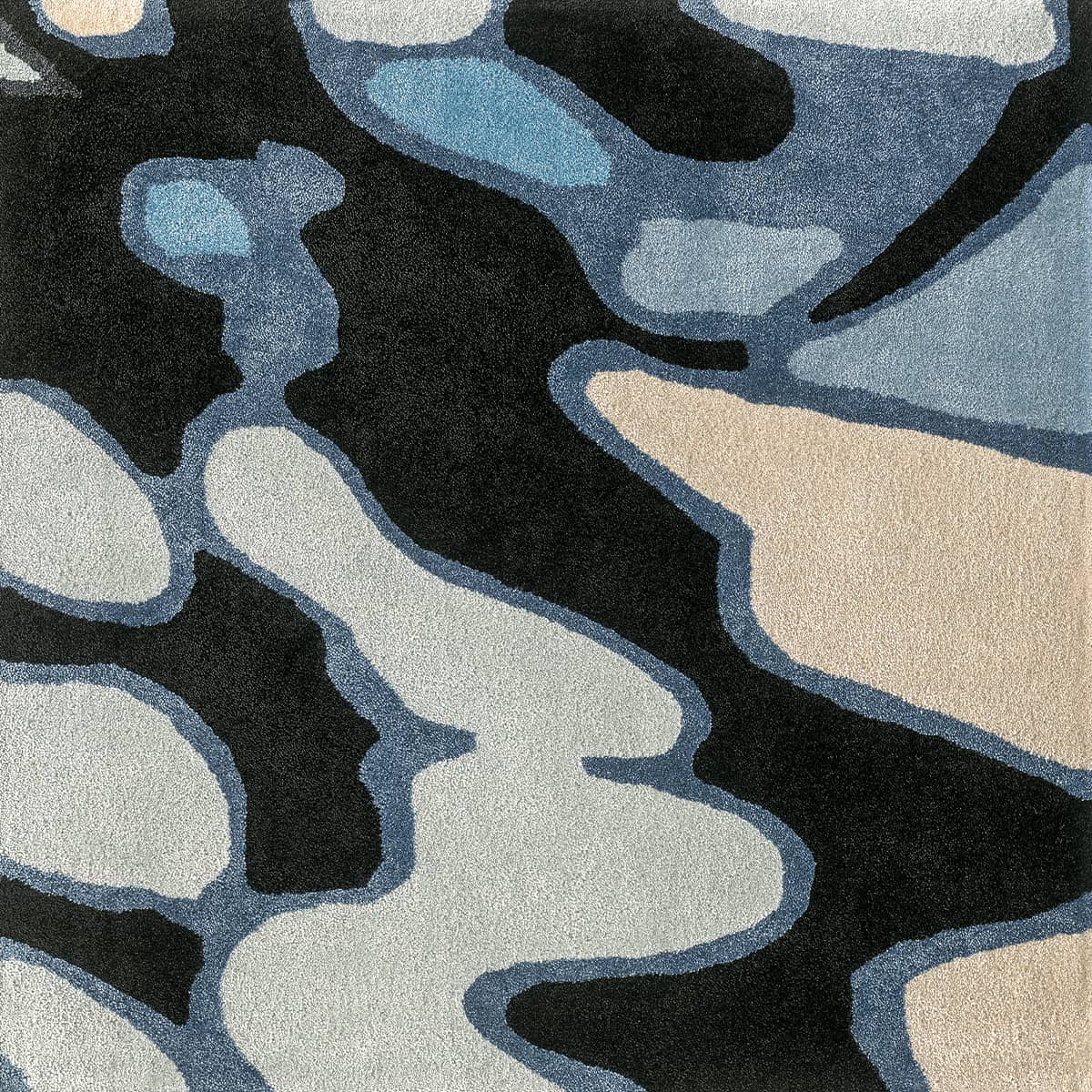 Teppich mit Schmetterlingsflügel-Muster