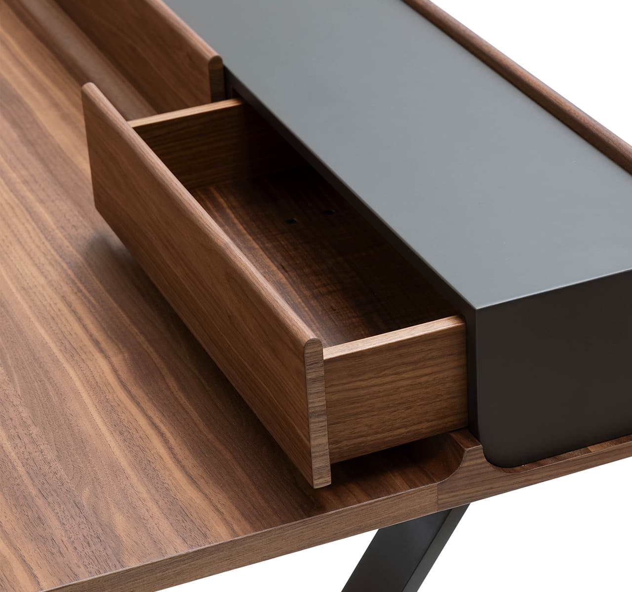 Schreibtisch Supreme Detailfoto von der Schublade