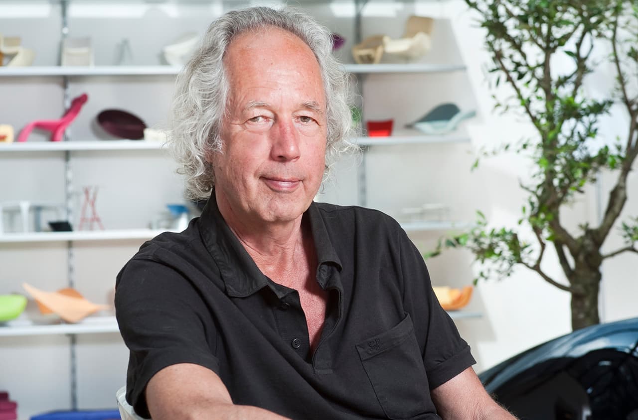 Portrait von dem Designer Prof. Stefan Heiliger