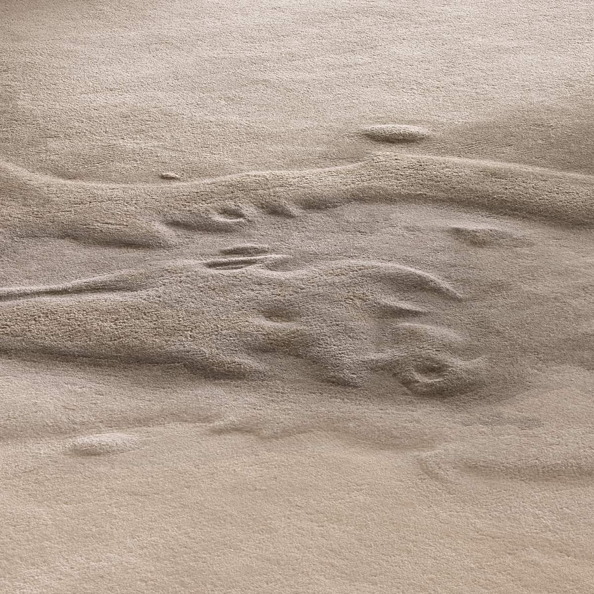Detailbild Teppich in Beigetönen