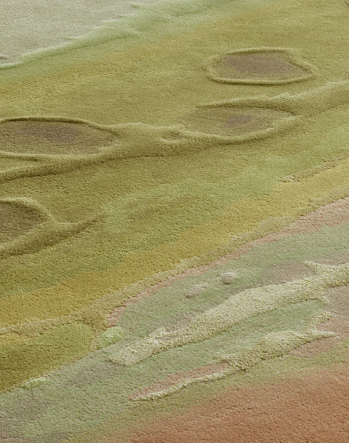 Teppich mit bunten Farben