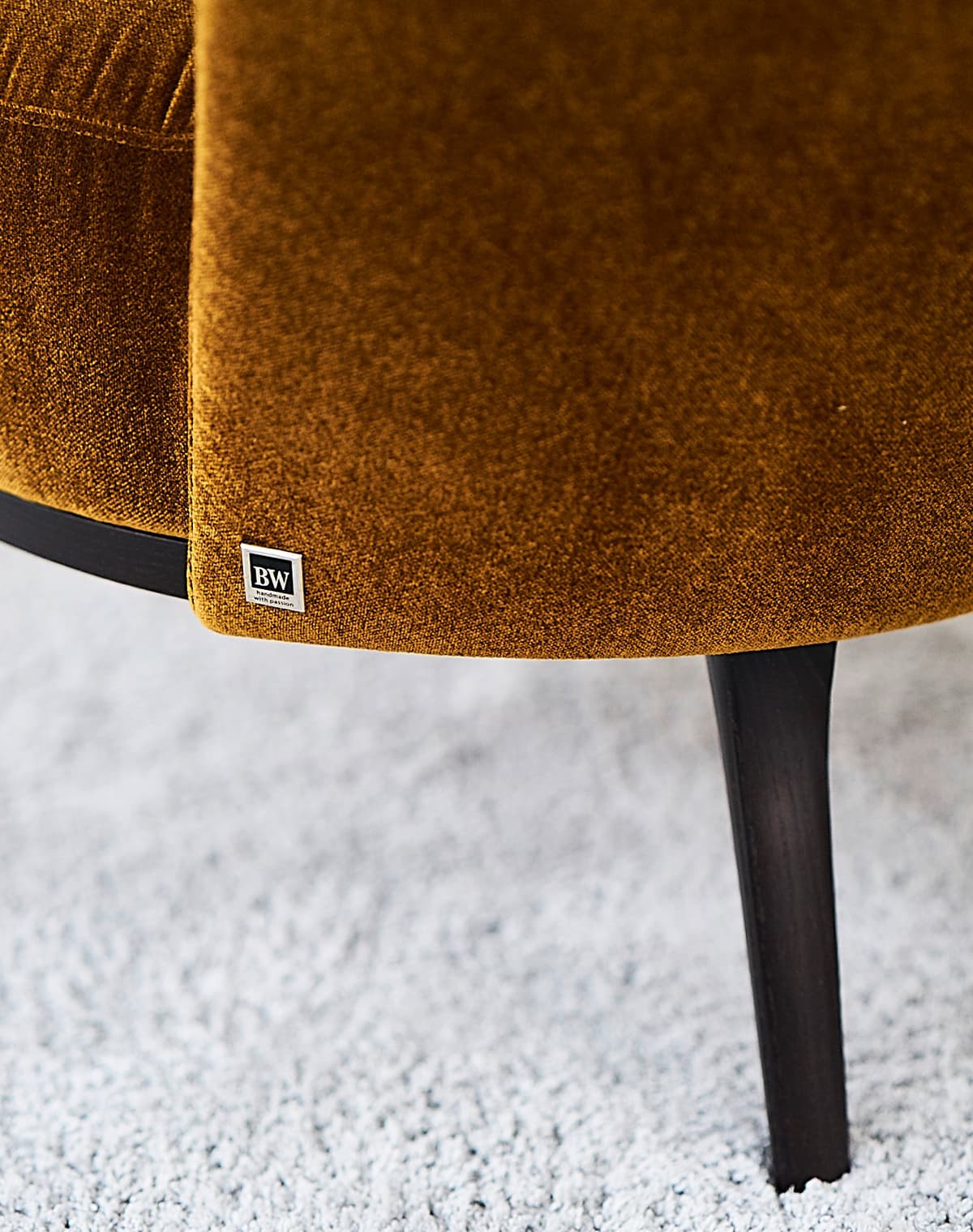 Detailbild Sessel Polo Cocktail in orange