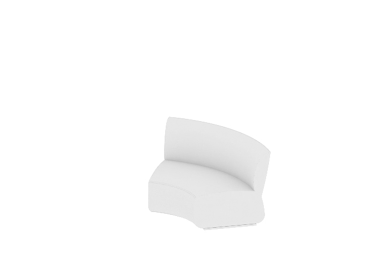 3D-Zeichnung Anbauelement 60°