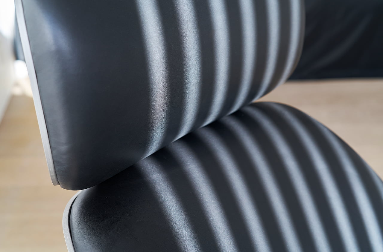Detailbild vom Ledersessel